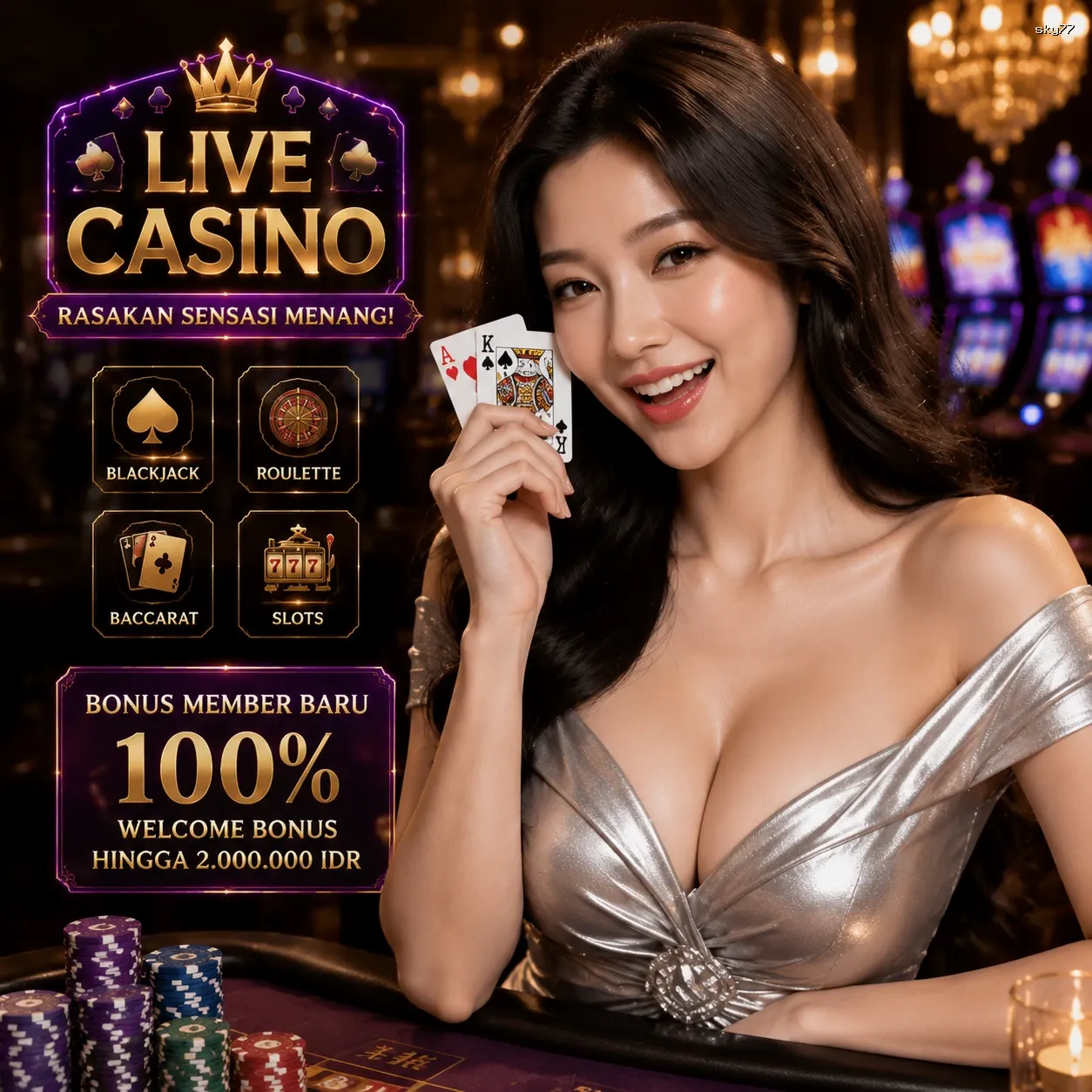 Beragam Jenis Game Seru yang Tersedia di sky77